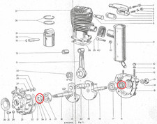 Villiers Crankshaft Chaincase