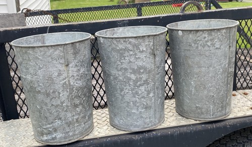 Old vintage galvanized sap - vintage,