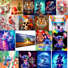 5D Full Drill Diamond Painting Kits Embroidery Cross Stitch Art Decor Gift UK