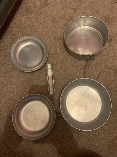 Portable camping cookware set - camping,