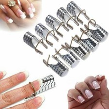 10X Reusable French Tips Nail