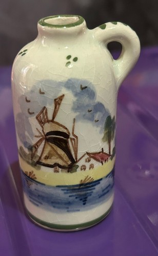 Delftware pottery jug - jug,