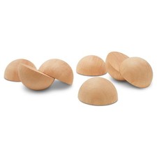 Wooden Split Balls 4 inch