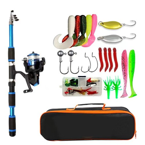 Fishing pole set - pole, kits