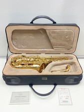Yanagisawa A-900μ Alto Saxophone Eb Lacquer Operation confirmed w/ Case Used