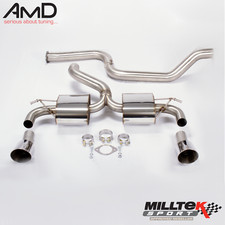 Milltek MK2 Focus RS Cat Back