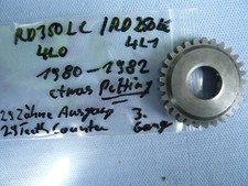 Yamaha RD 350 LC RD 250 LC Gear 29 Tooth 3rd Gear Output Shaft Gearbox Gear