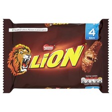 Lion Milk Chocolate Bar Multipacks | 10 Packs of 4 x 30g Total 40 Bars | Crun...
