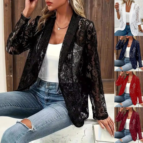 Ladies lace lapel - ladies, summer