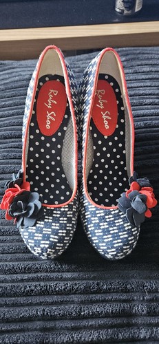 Ruby shoo eva navy - ruby, &
