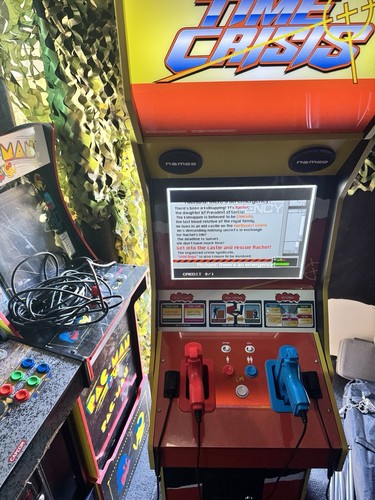 Arcade1up time crisis 1 - time, 4-in-1