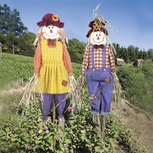Garden scarecrow pest repeller - scarecrow,