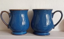 2 X Denby Imperial Blue
