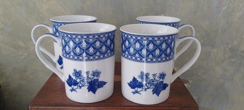 Set spode blue - set, white
