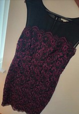 New Gorgeous Monsoon Ladies Evening,Christmas,Special Occasion Lace Dress 14.