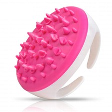 Cellulite Massager and Remover Brush Mitt for Gentle Massaging & Exfoliating