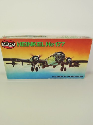 Vintage airfix kit - heinkel, he