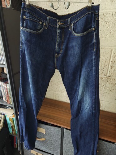 Levi 508 blue denim jeans - denim,