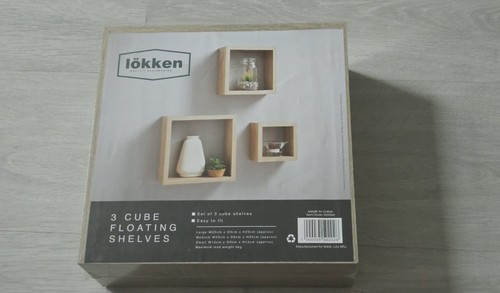 Cube floating shelves - 3,