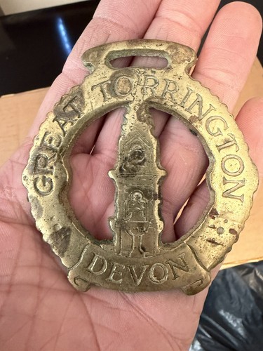 Vintage english horse - vintage, brass