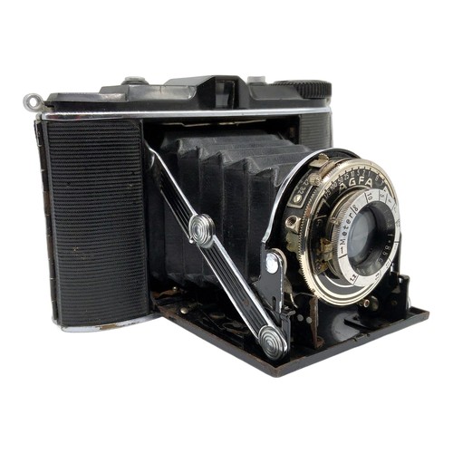 Agfa isolette black folding - agfa,