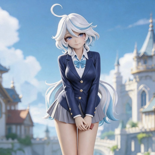 26cm furina anime - furina, pvc