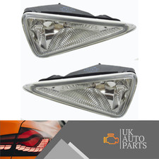 Honda Civic 2006-2011 Front Clear Fog Light Lamp Pair Set Type R Mugen CDTI VTEC