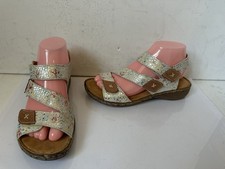 Pavers Leather Sandals Size UK