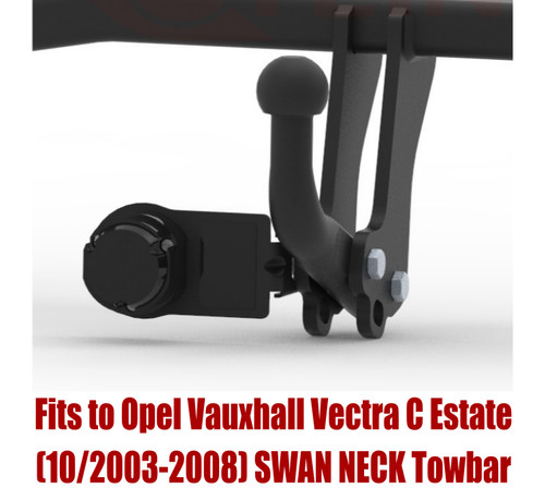 Swan neck tow - swan,