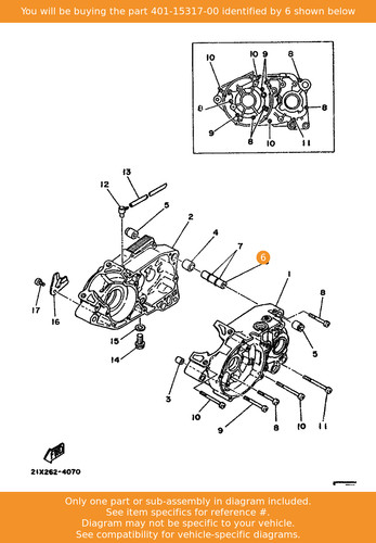 Yamaha spacer engine mount - engine,