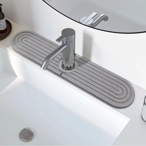 Faucet absorbent mat - absorbent,