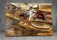 Salvador Dali Atmospheric Skull and piano CANVAS PAINTING ART PRINT POSTER 1814