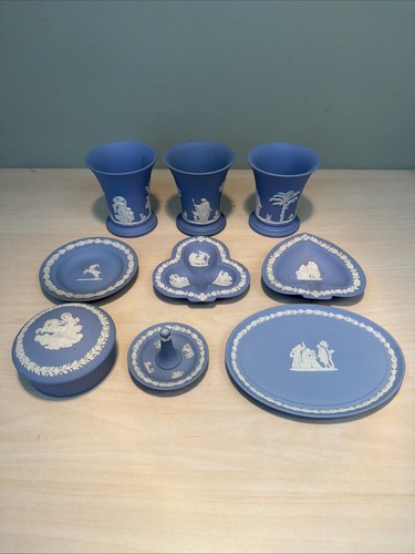 Wedgwood blue jasperware - wedgwood,
