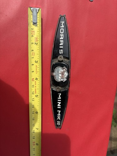 Morris mini mk2 boot - mk2, badge