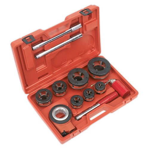 Sealey pipe threading set 7pc - set,
