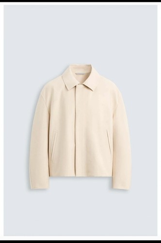 Zara cream white relaxed