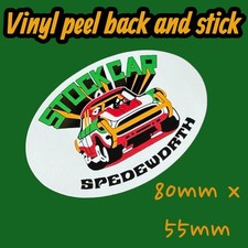 SPEDEWORTH VINYL STICKER STOCK