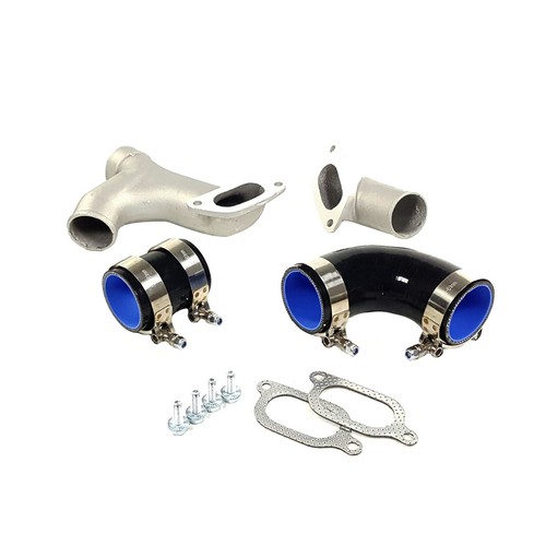 Top mount intercooler pipe - intercooler, y-pipe