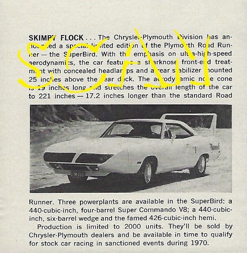 1970 plymouth road - plymouth, runner