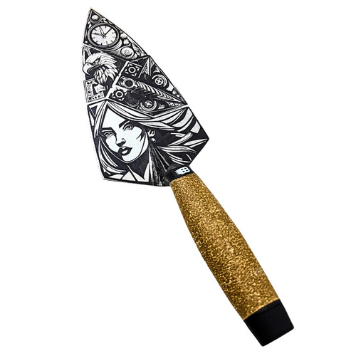 Brick tattoo trowel crompton - brick,