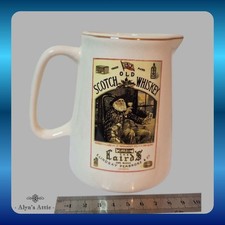 Vintage Advertising Water Jug Laird's Old Scotch Whiskey 11.5cm