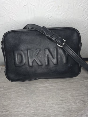 Dkny faux leather black - faux,