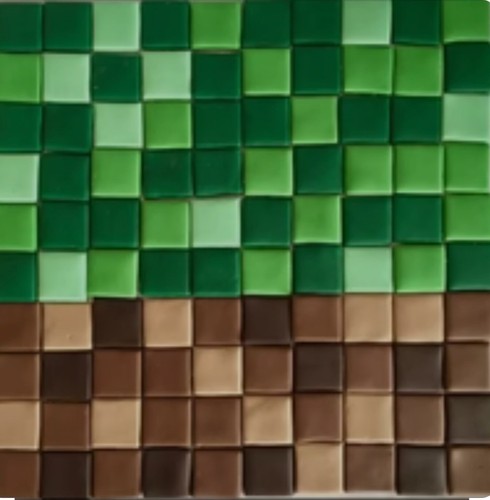 Minecraft square cupcake - cupcake, /