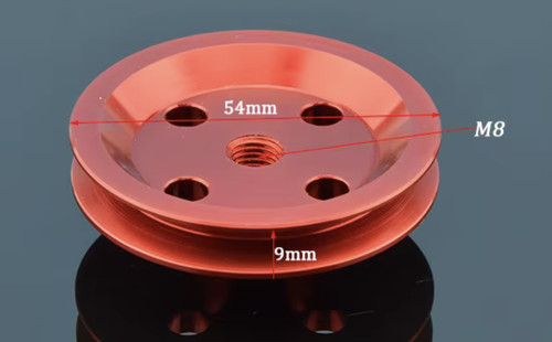 Red flywheel for zenoah gas - red,