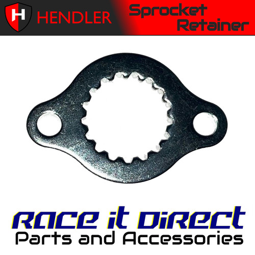 Sprocket retainer for - for, xr