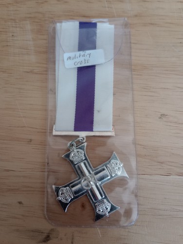 Military cross medal ribbon - military,
