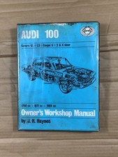 Audi 100 1969 On Haynes Manual