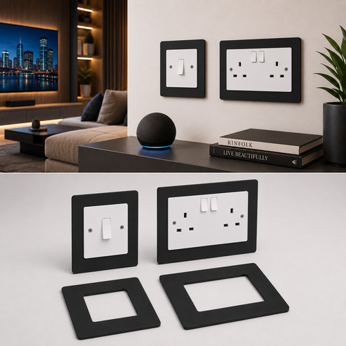 Double single socket - socket, light