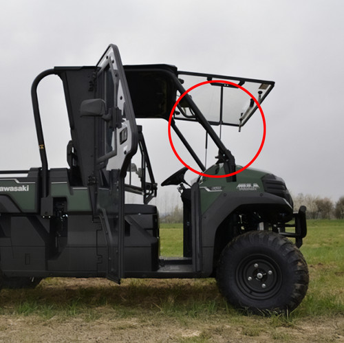 Kawasaki mule windshield gas - windshield,