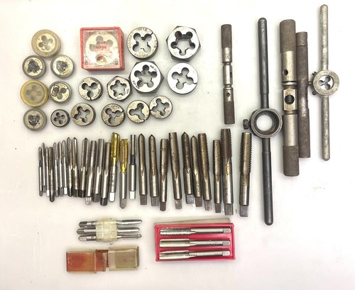 Vintage tap die - die, set